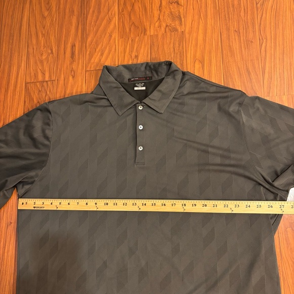 Nike Tiger Woods Collection Dri-Fit Gray Golf Polo Mens XXLT - Picture 4 of 6